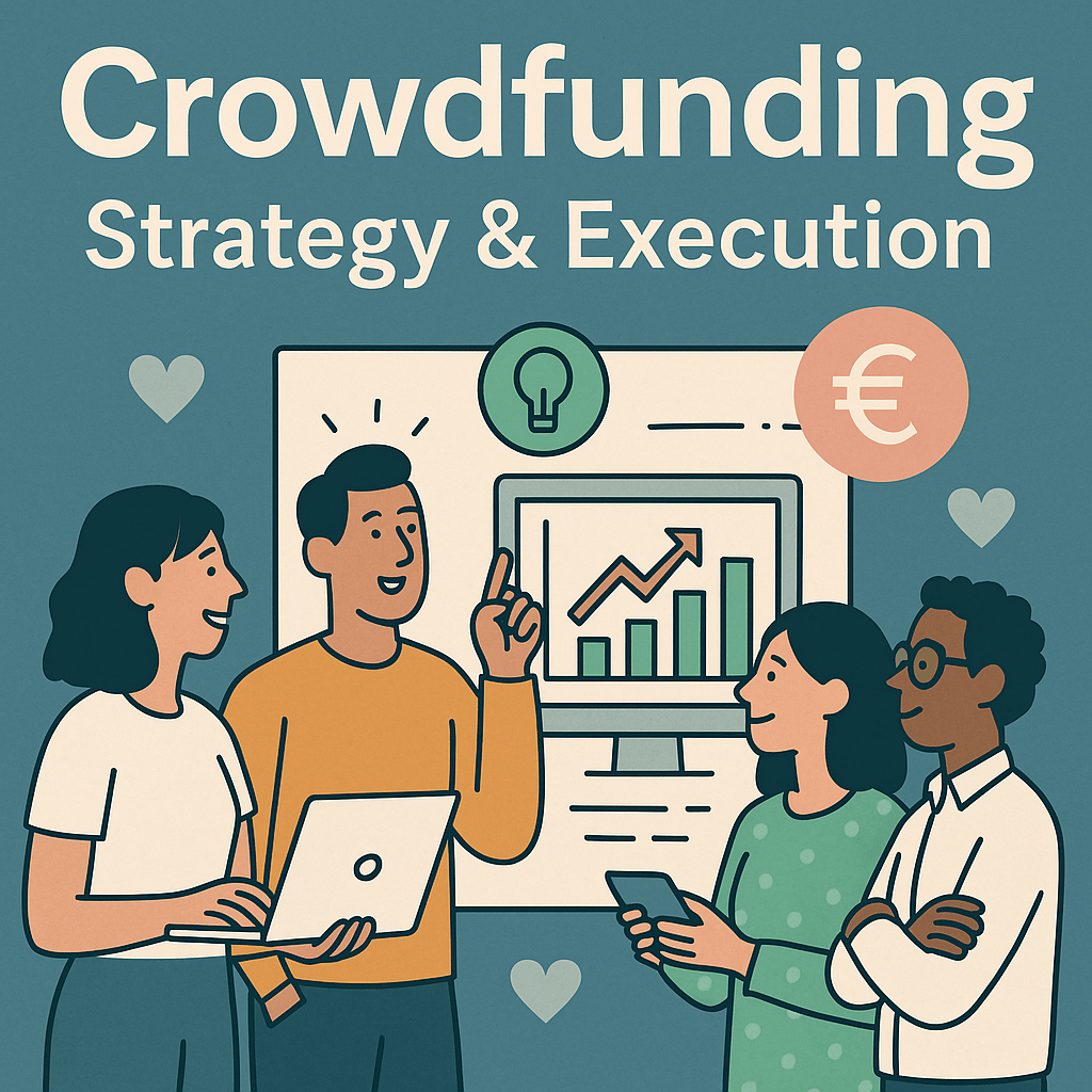 Crowdfunding Strategy & Execution: A Blueprint for Powerful Campaigns